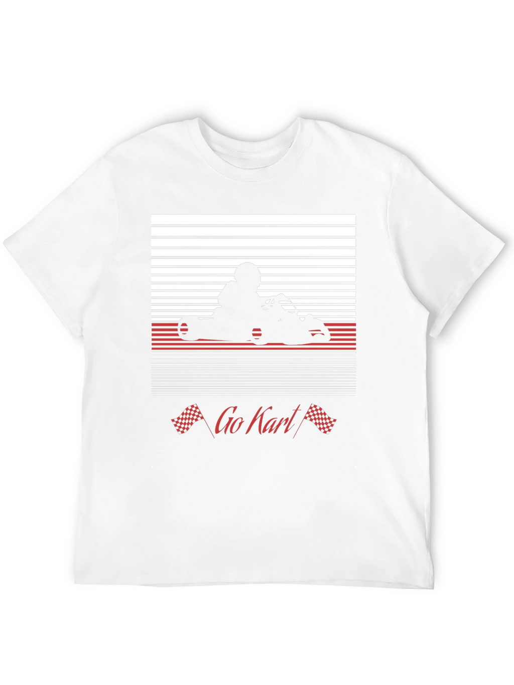Go Kart Silhouette T-Shirt