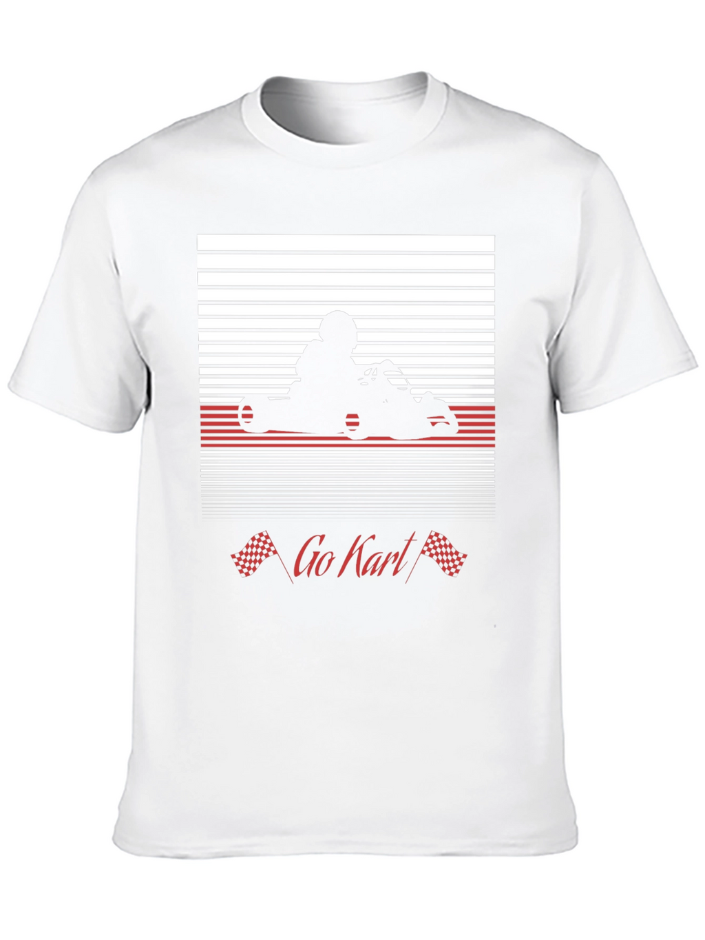 Go Kart Silhouette T-Shirt