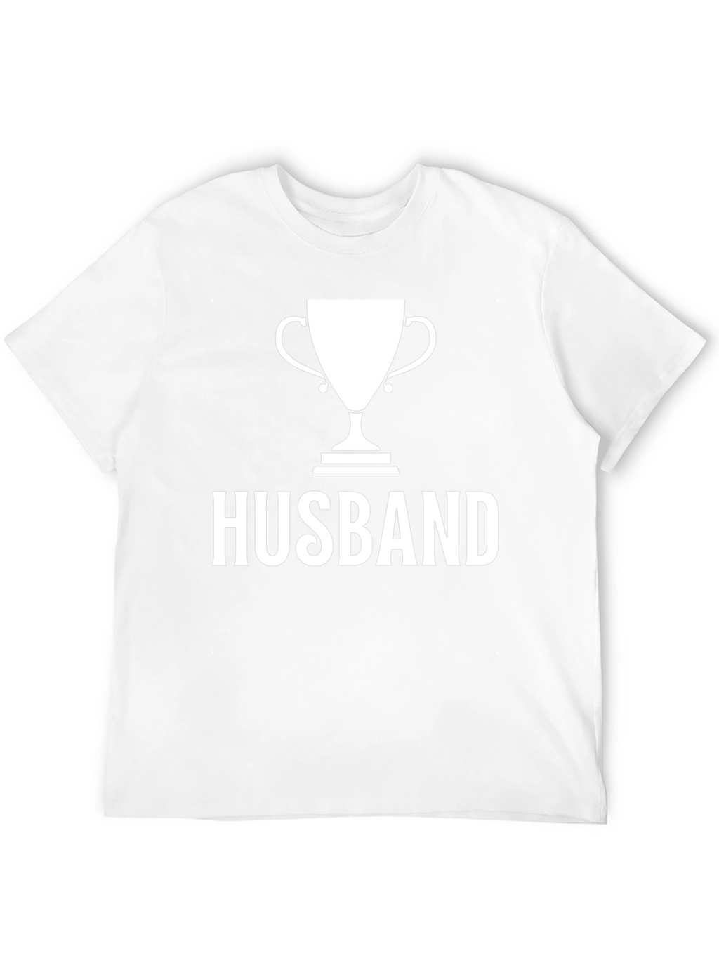 Husband Trophy Graphic T-Shirt - Black