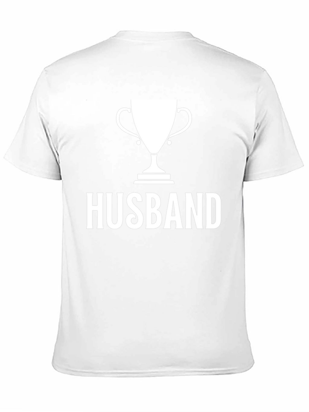 Husband Trophy Graphic T-Shirt - Black