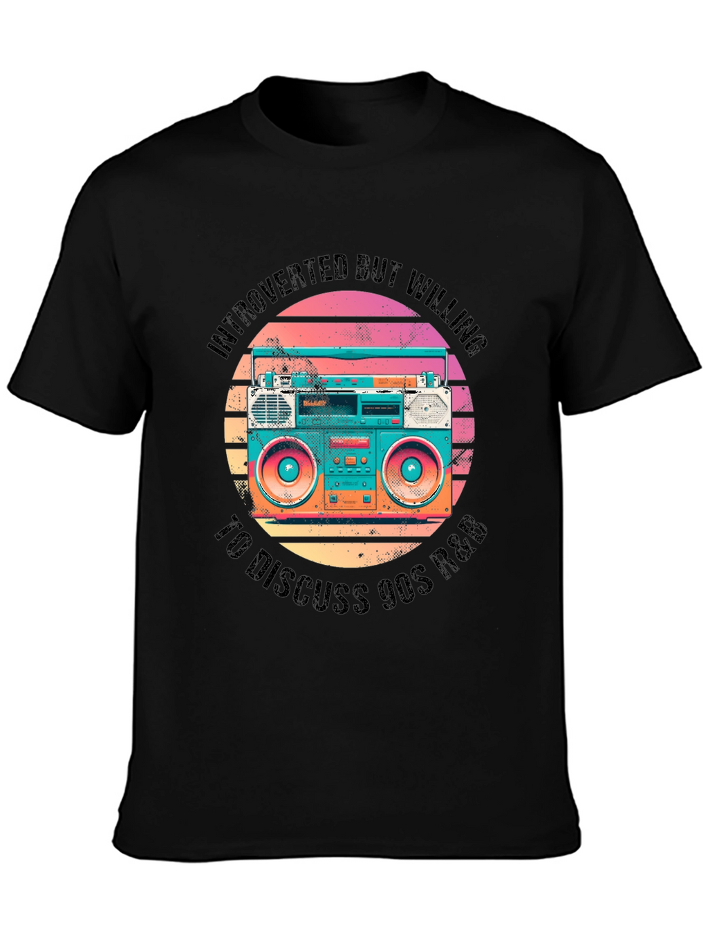 Introverted 90s R&B Music T-Shirt