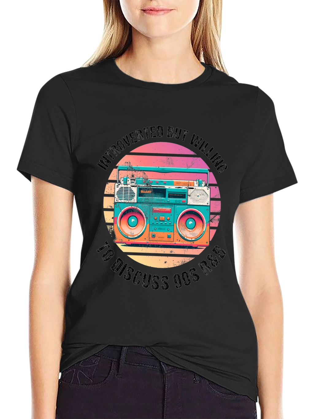 Introverted 90s R&B Music T-Shirt