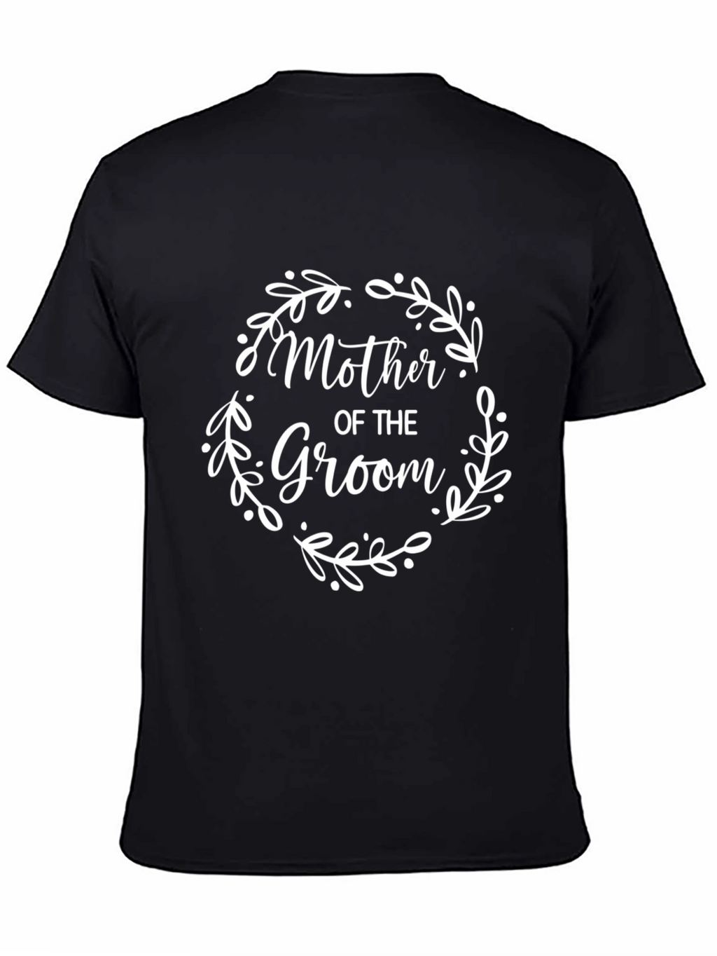 Mother of the Groom Black T-Shirt