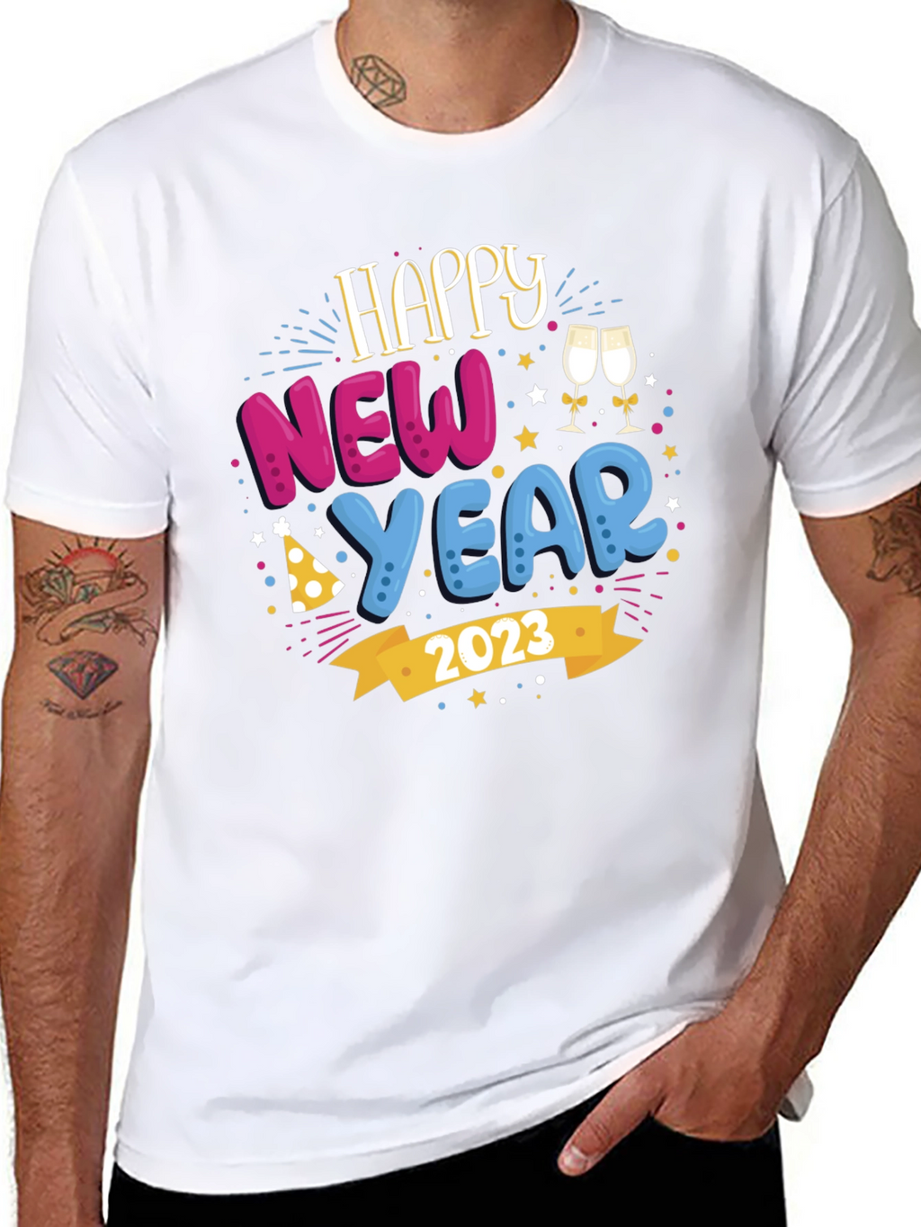 Happy New Year 2023 Graphic Tee