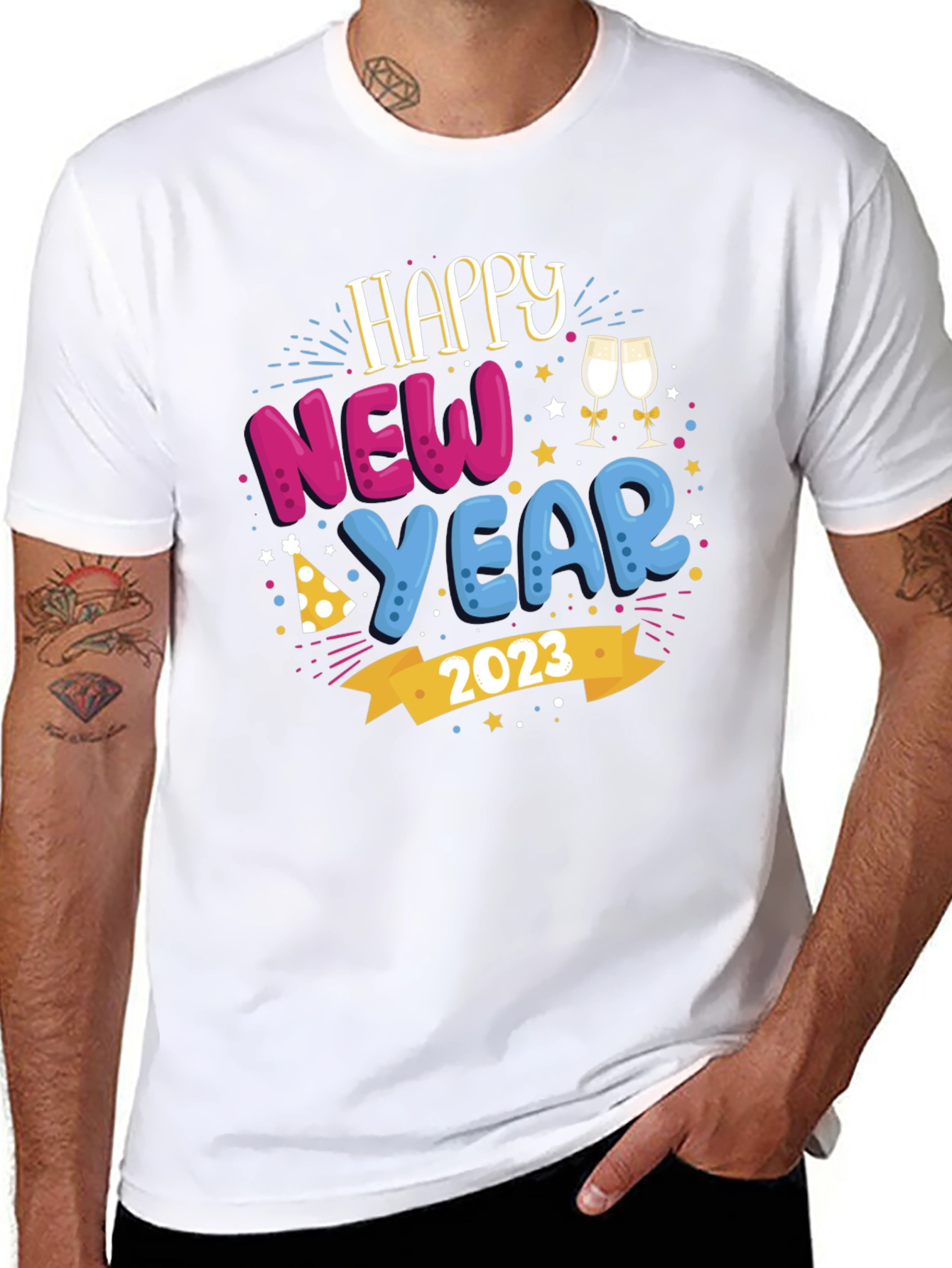 Happy New Year 2023 Graphic Tee