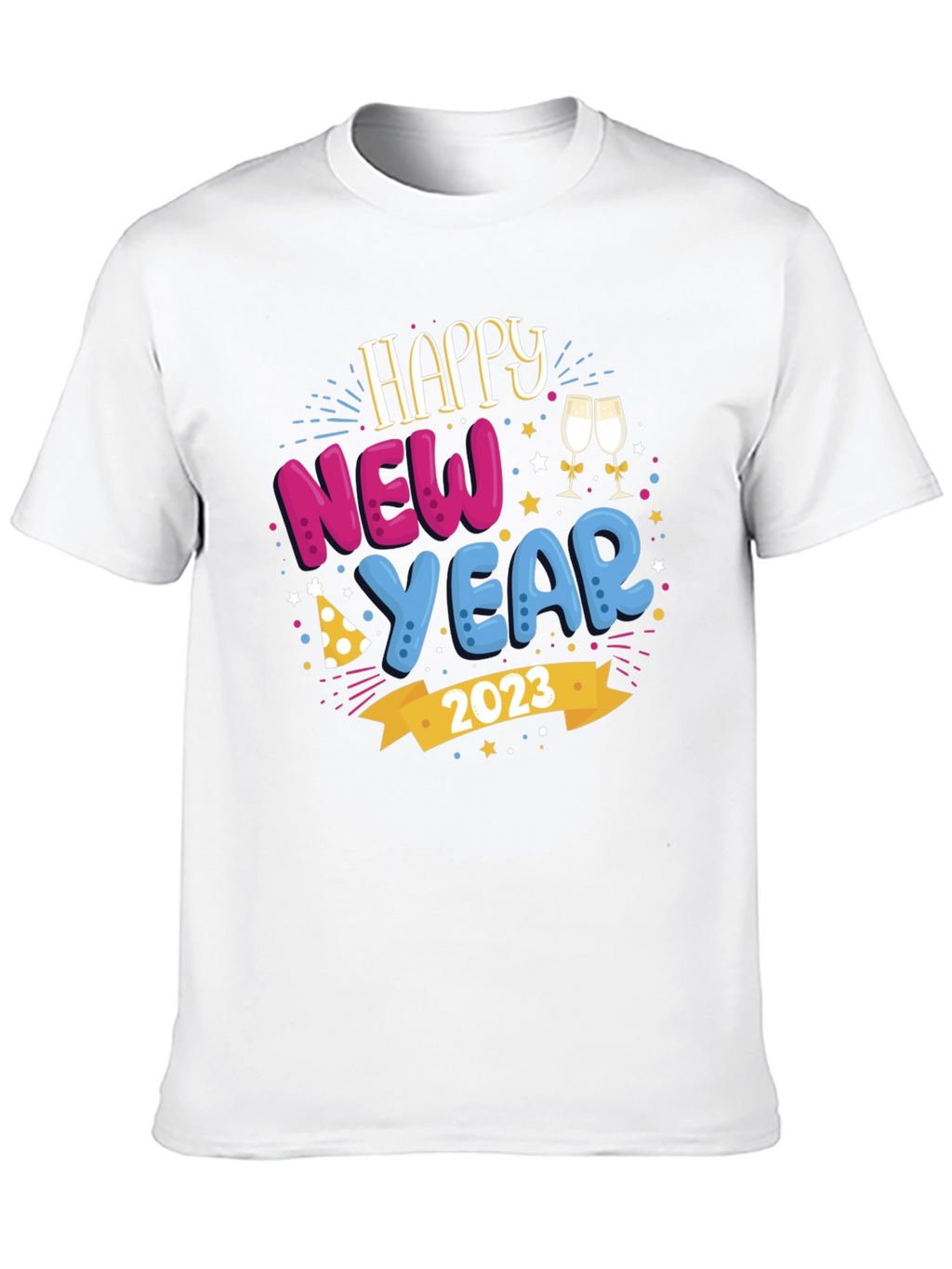 Happy New Year 2023 Graphic Tee