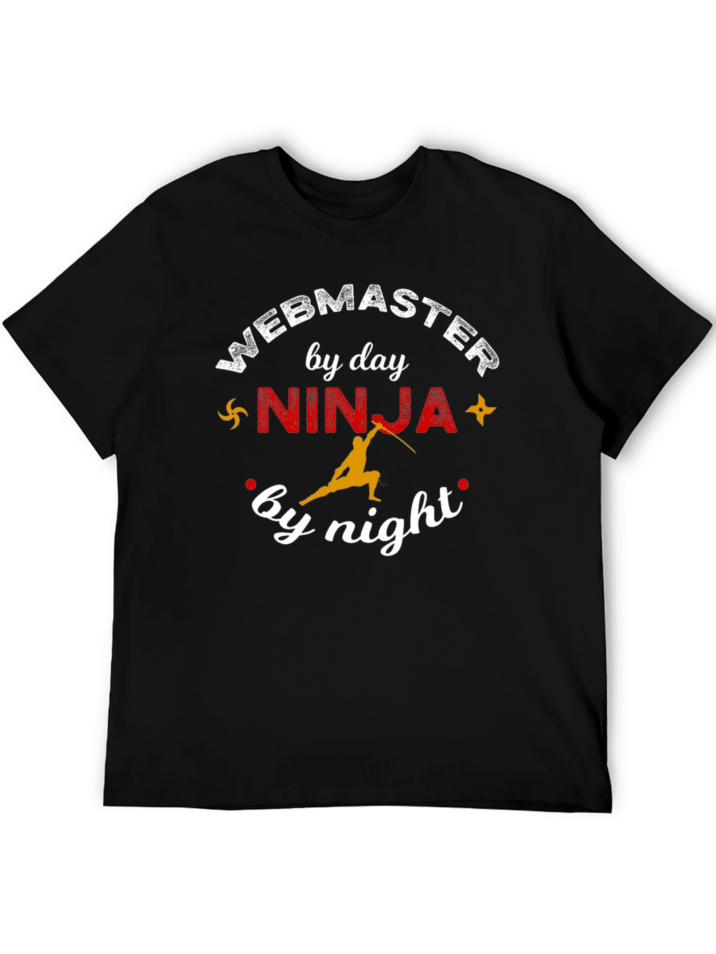 Webmaster by Day Ninja by Night Graphic Tee
