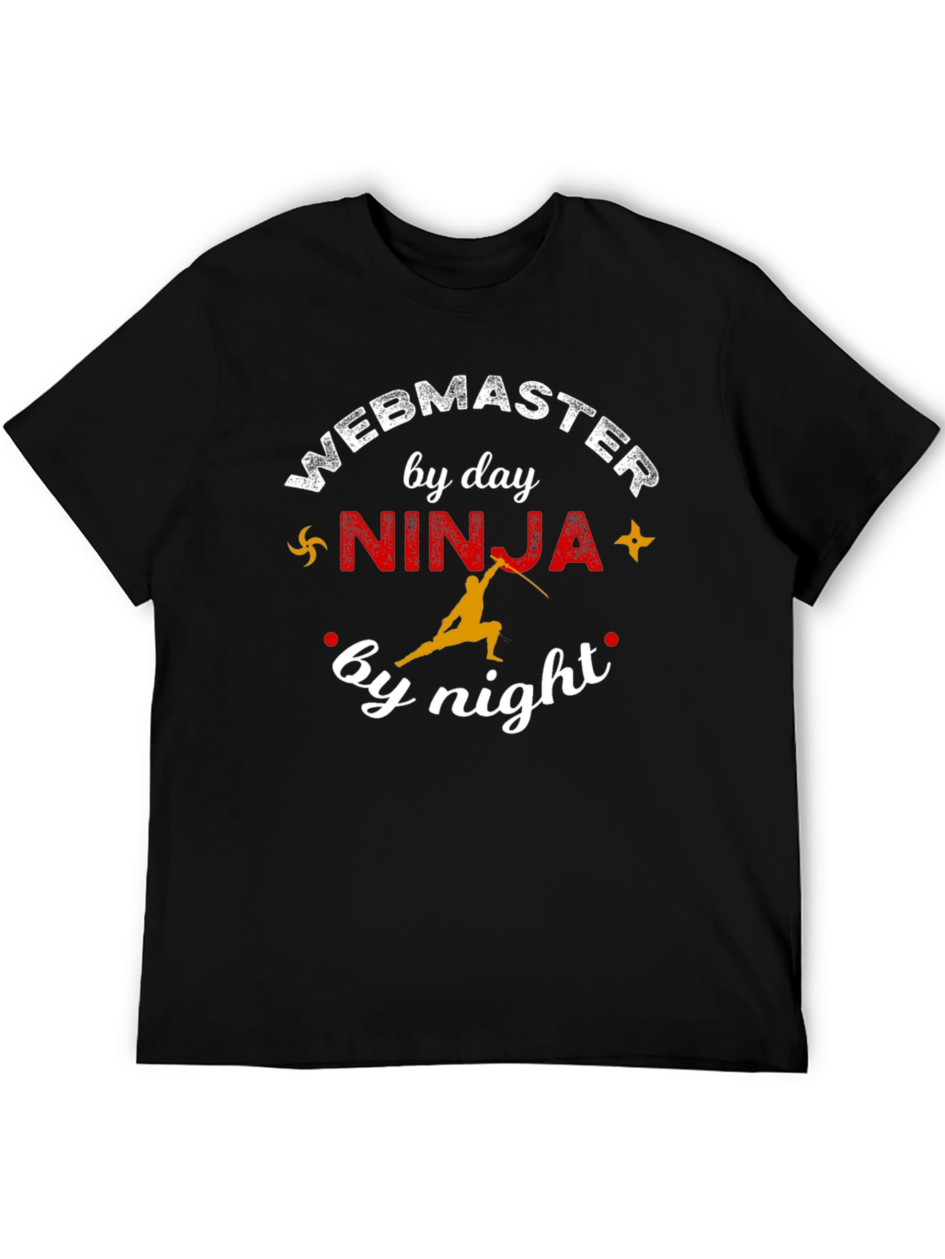 Webmaster by Day Ninja by Night Graphic Tee