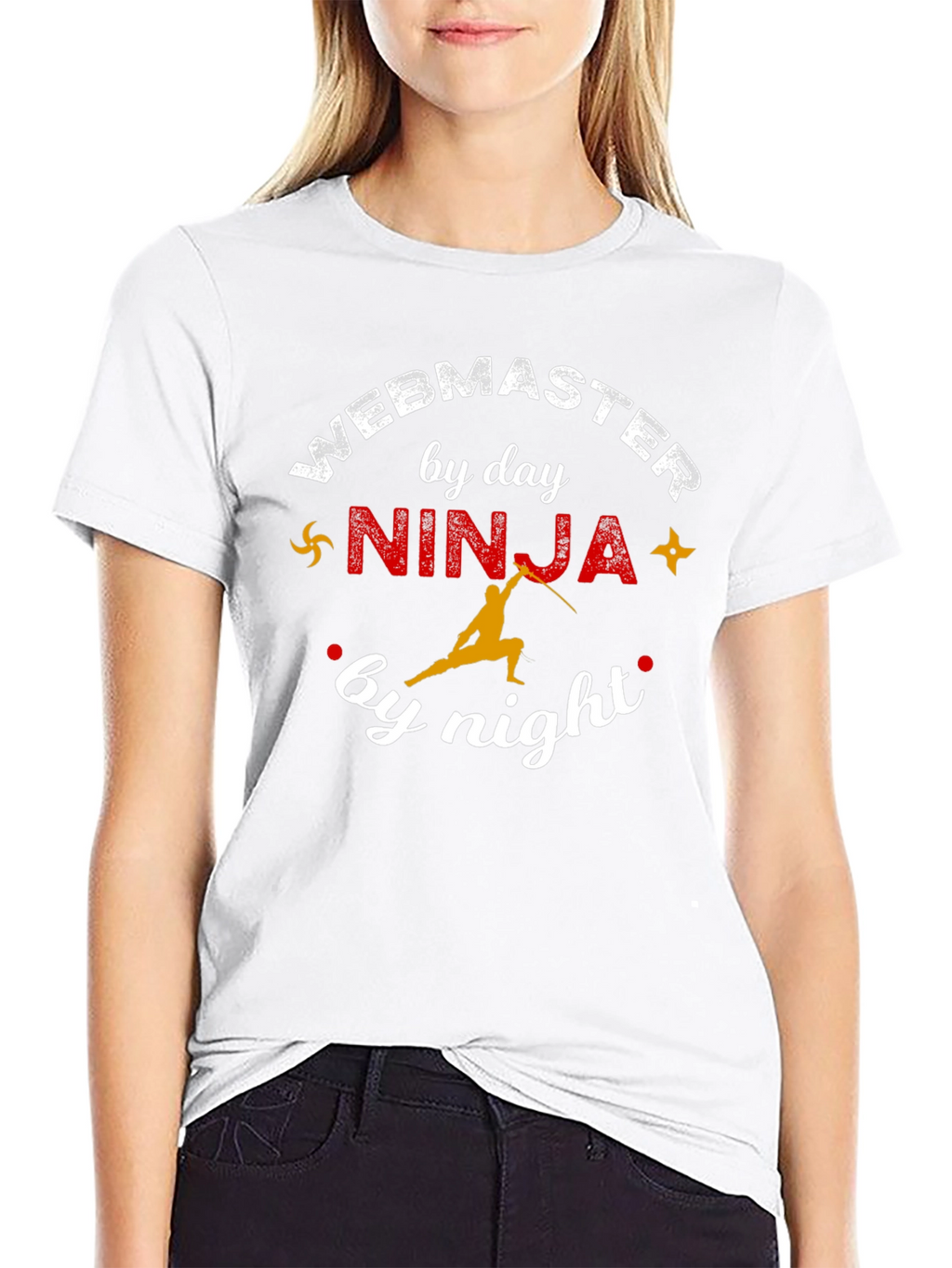 Webmaster by Day Ninja by Night Graphic Tee