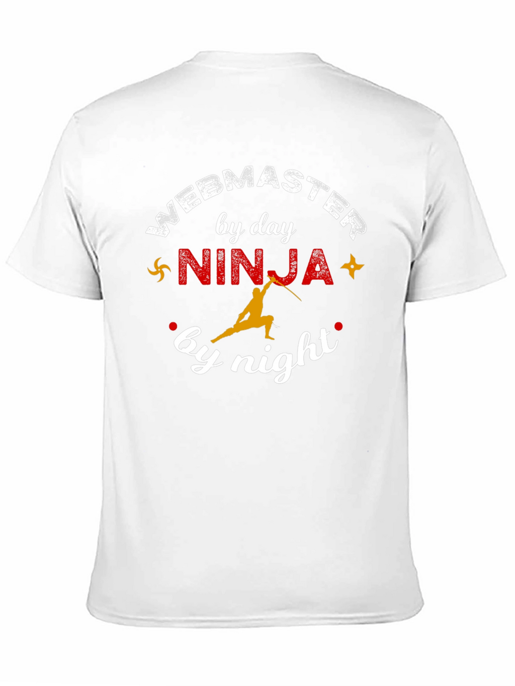 Webmaster by Day Ninja by Night Graphic Tee