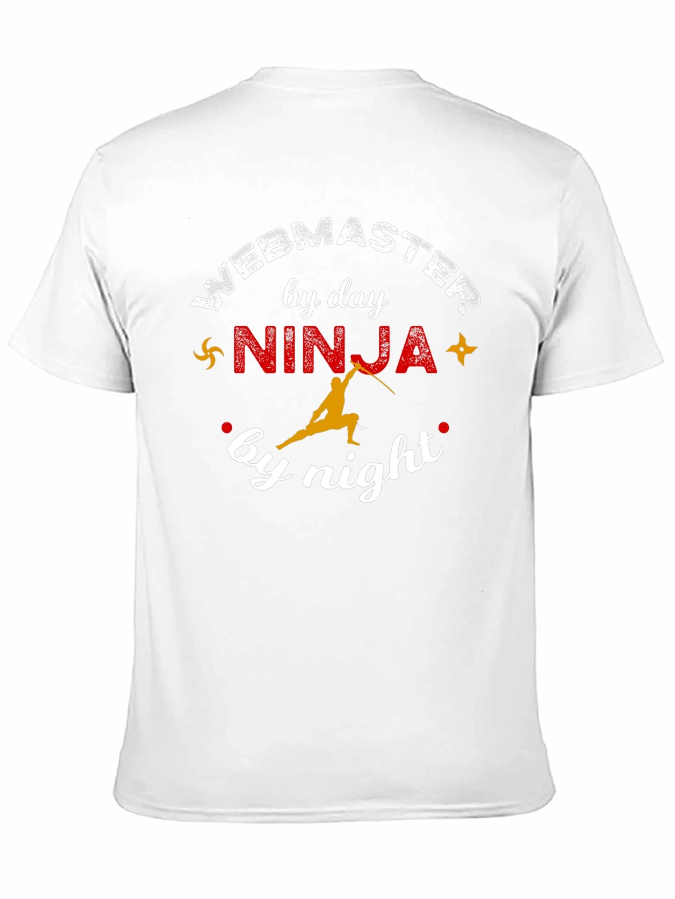 Webmaster by Day Ninja by Night Graphic Tee
