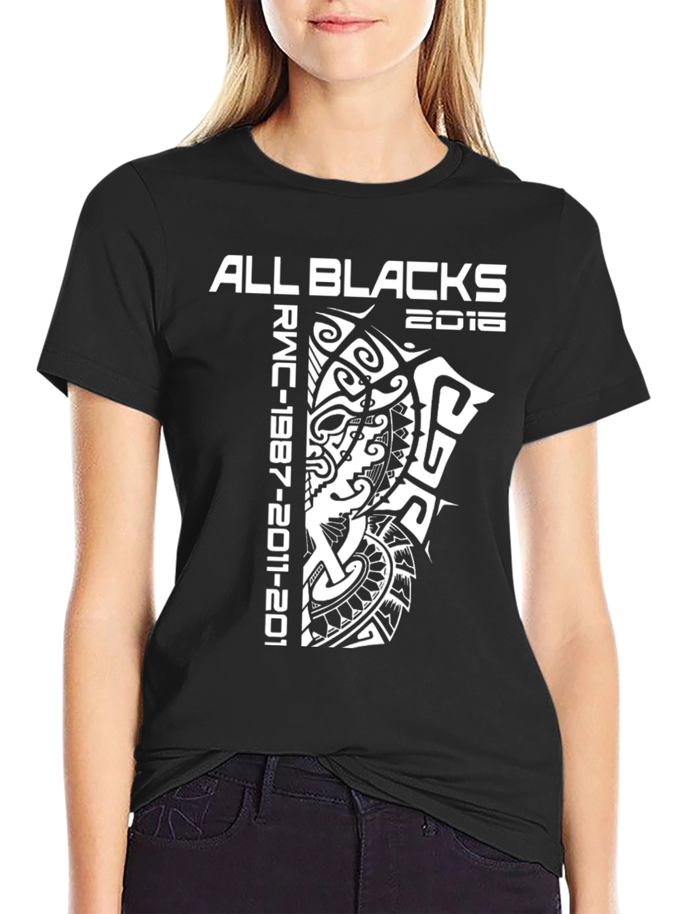 All Blacks RWC T-Shirt - New Zealand Rugby Fan Tee
