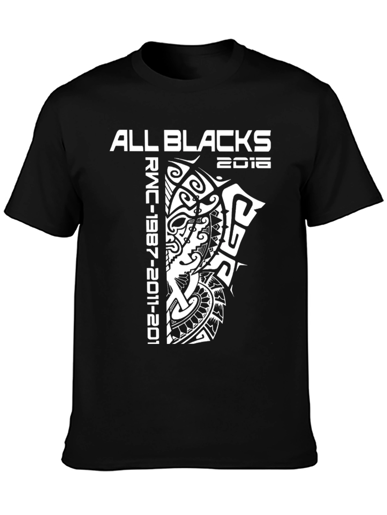 All Blacks RWC T-Shirt - New Zealand Rugby Fan Tee