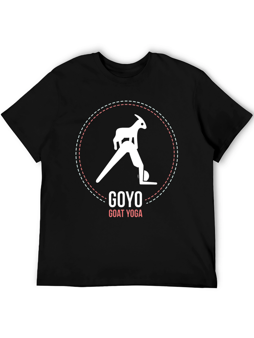 Goyo Goat Yoga Black Graphic Tee
