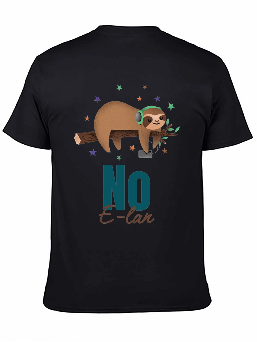 Cool Sloth No E-lan Graphic T-Shirt