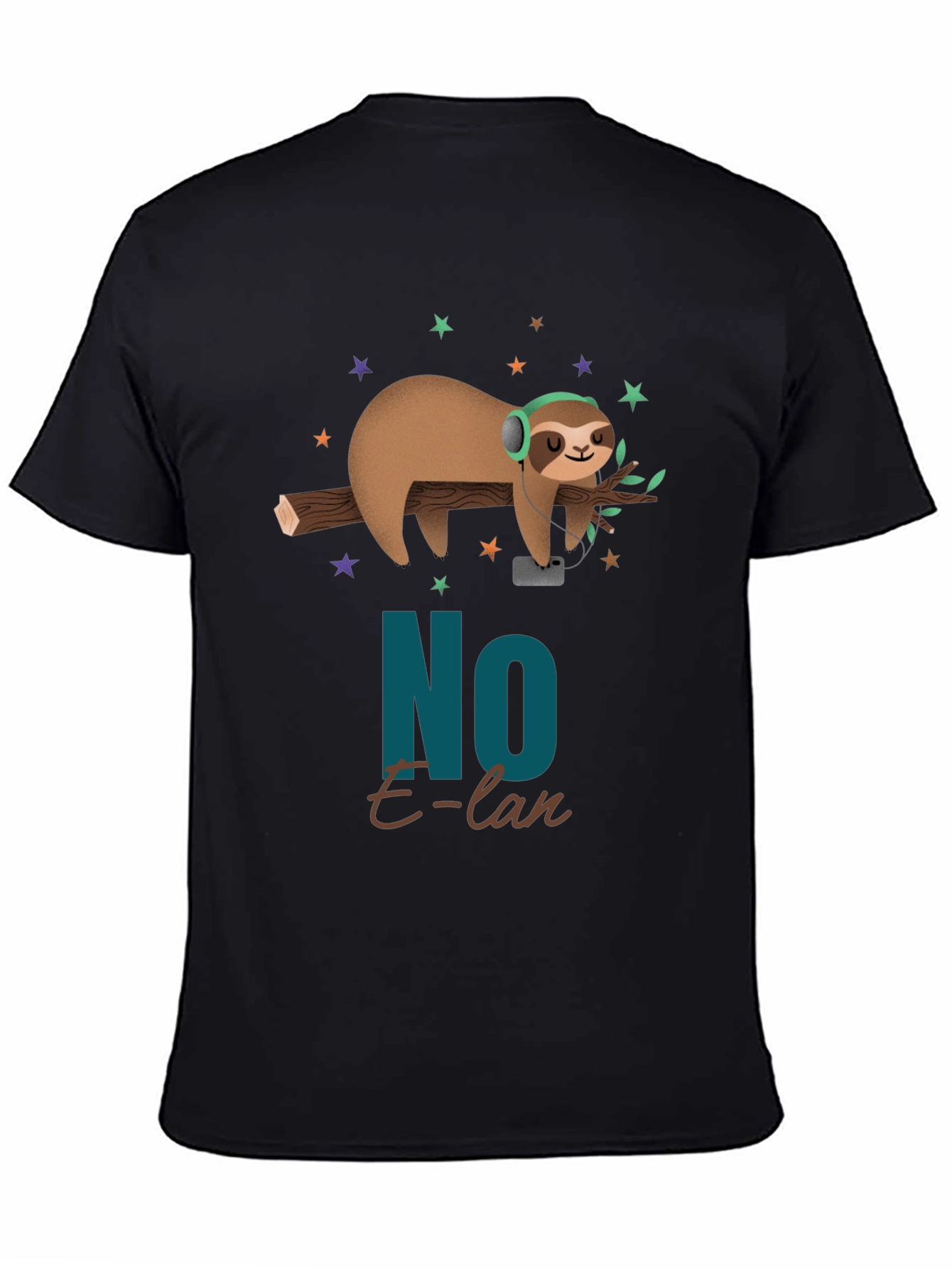 Cool Sloth No E-lan Graphic T-Shirt