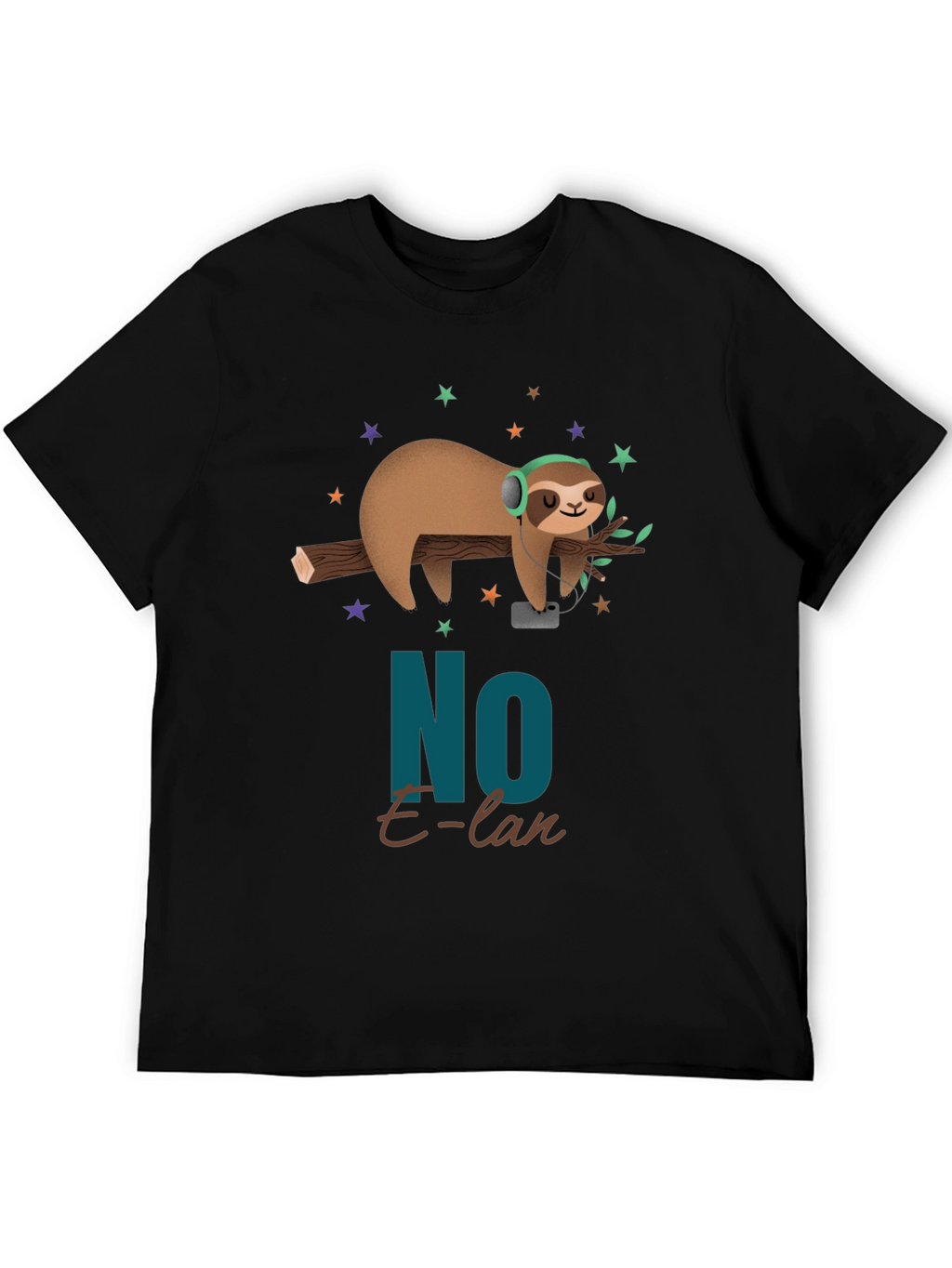 Cool Sloth No E-lan Graphic T-Shirt