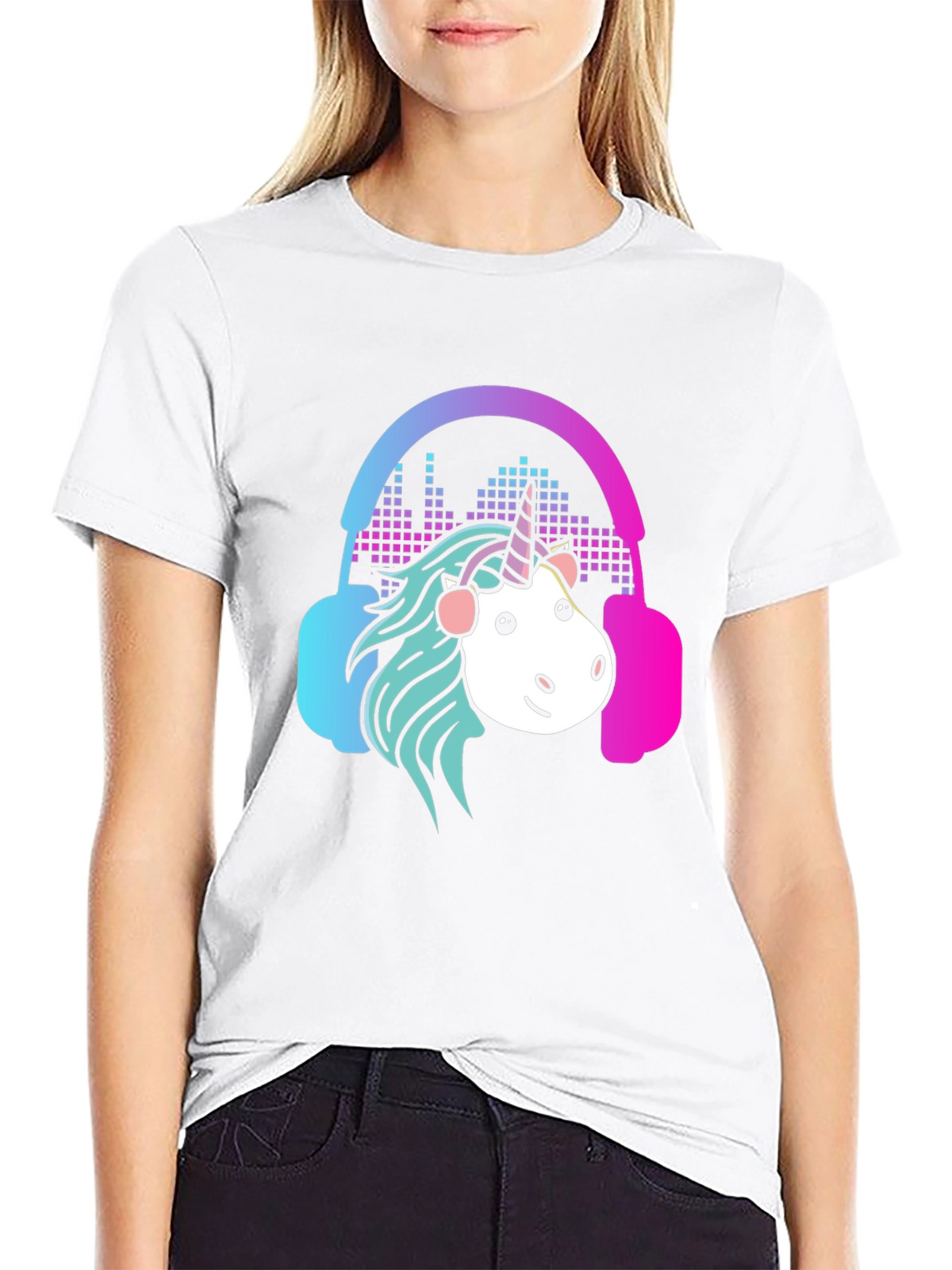 Unicorn DJ Graphic Tee - Cool Music Lovers Shirt