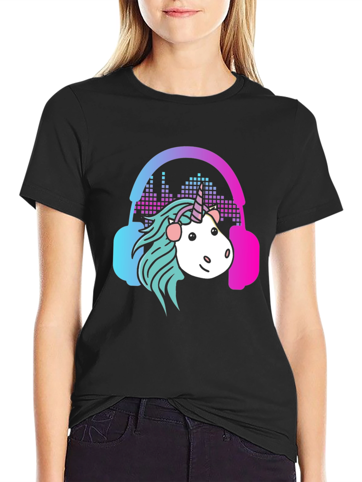 Unicorn DJ Graphic Tee - Cool Music Lovers Shirt