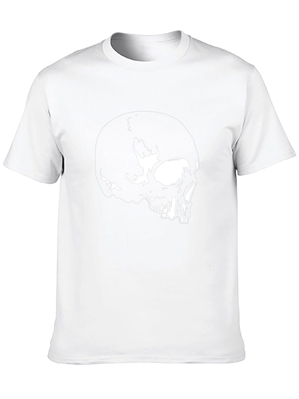 Skull Graphic Black T-Shirt for Men