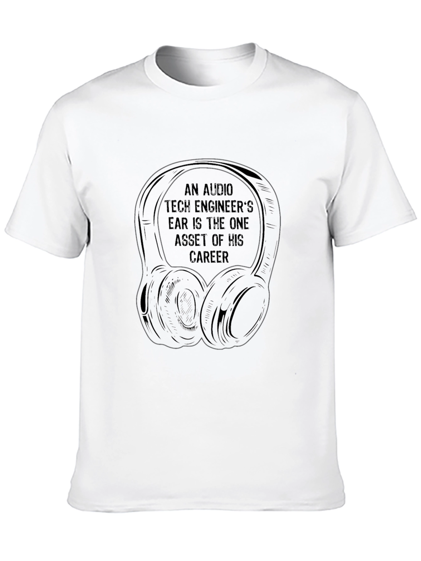 Audio Tech Engineer T-Shirt - Ear Asset Career
