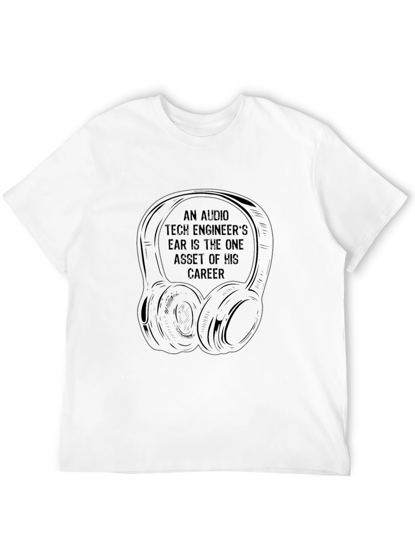 Audio Tech Engineer T-Shirt - Ear Asset Career