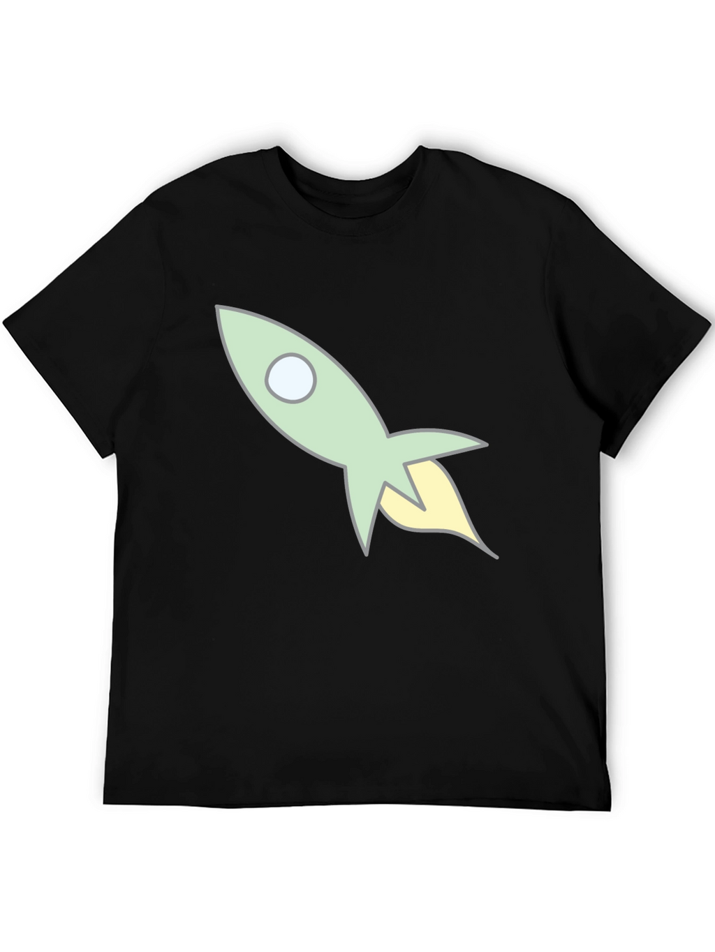 Retro Rocket T-Shirt - Blast Off in Style!