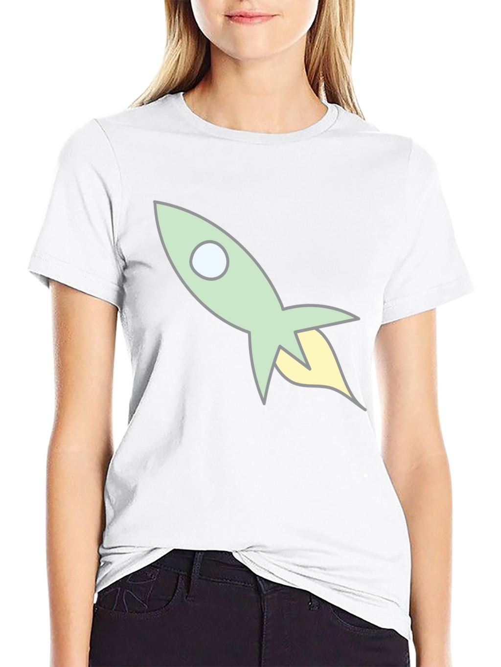 Retro Rocket T-Shirt - Blast Off in Style!