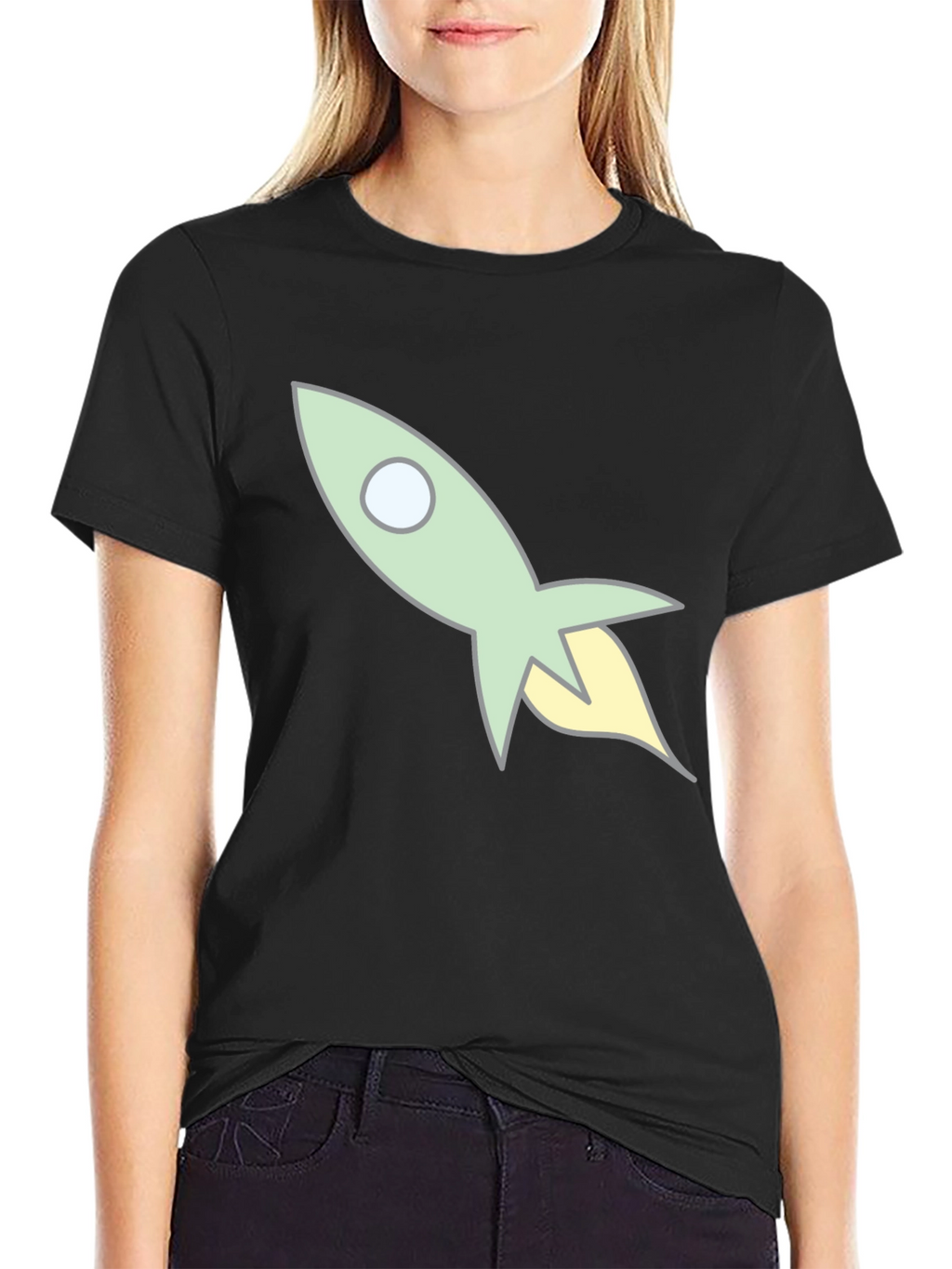 Retro Rocket T-Shirt - Blast Off in Style!