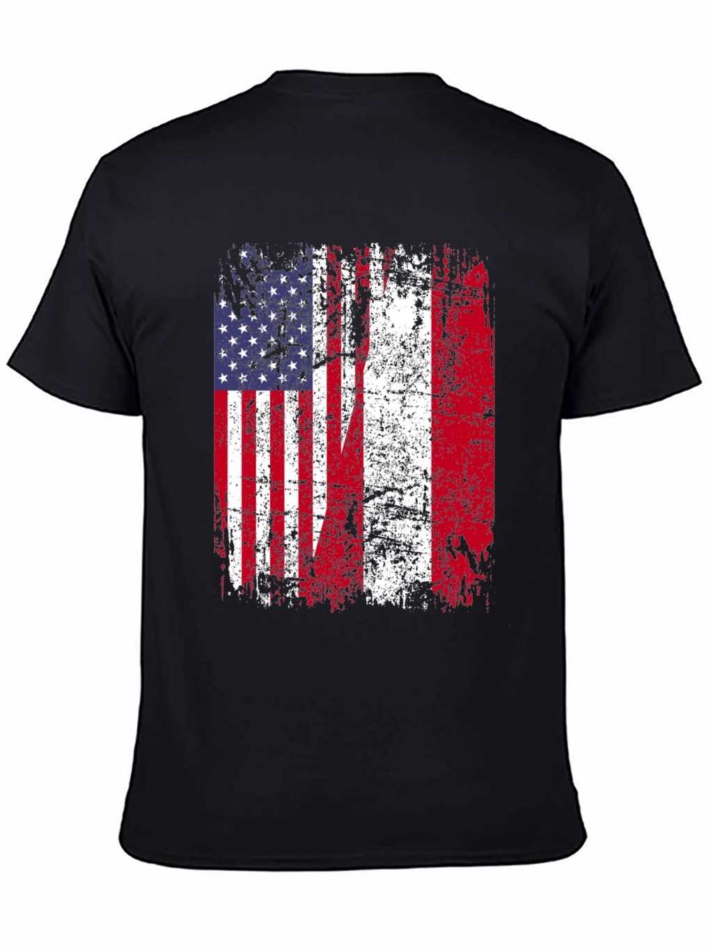 USA Flag Graphic T-Shirt - Patriotic American Pride
