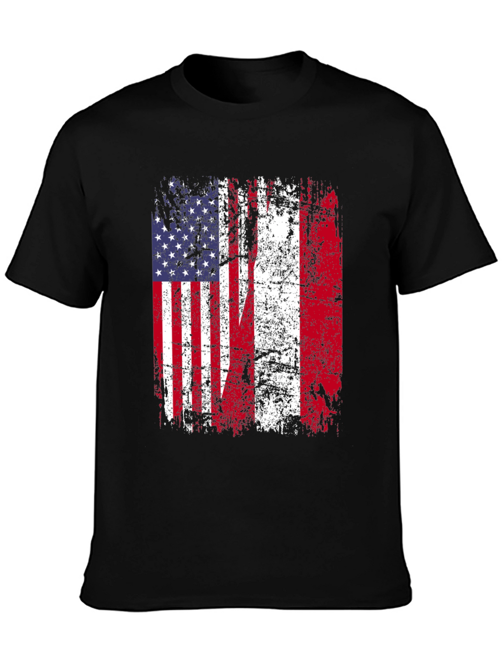 USA Flag Graphic T-Shirt - Patriotic American Pride