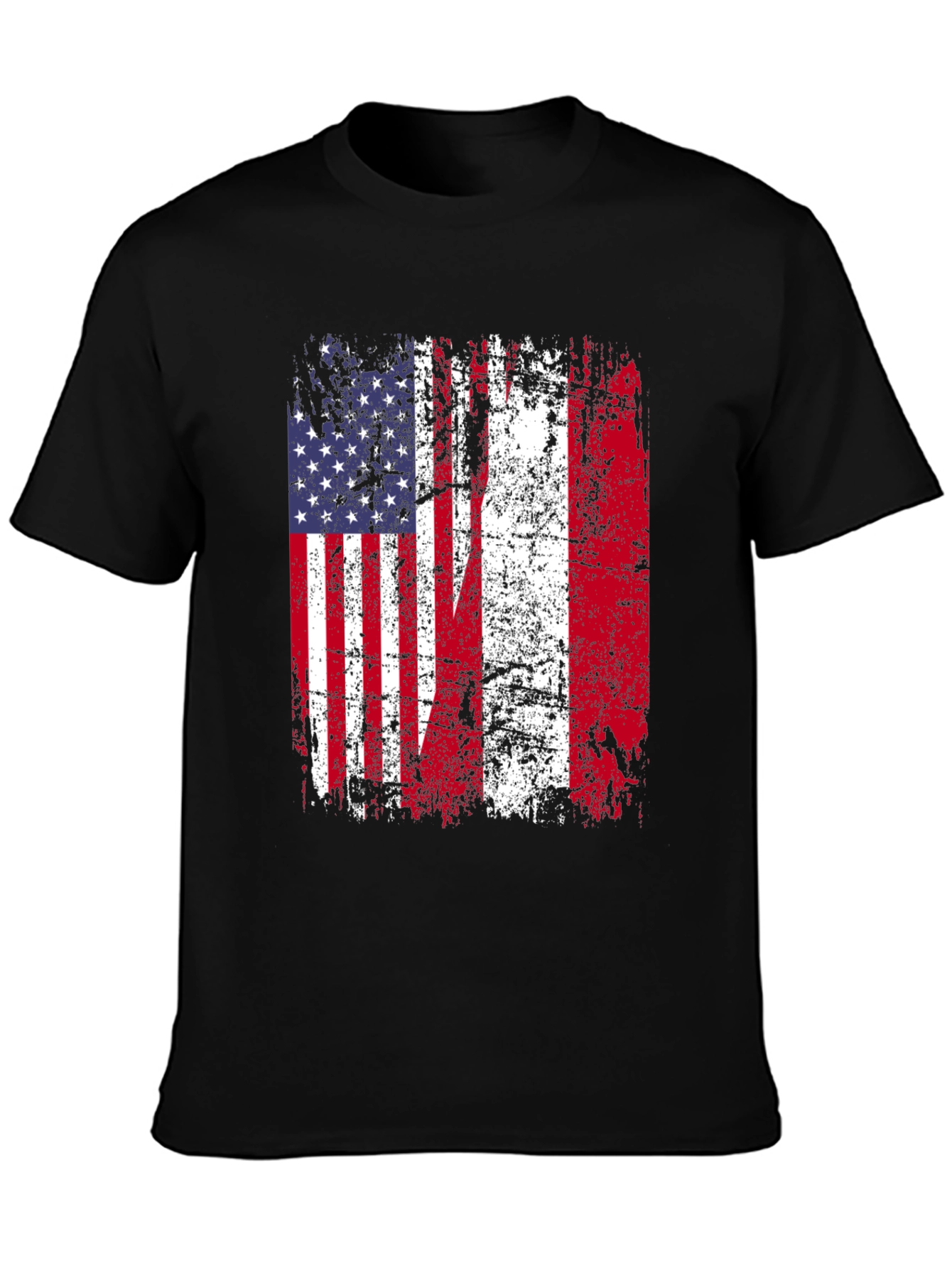 USA Flag Graphic T-Shirt - Patriotic American Pride