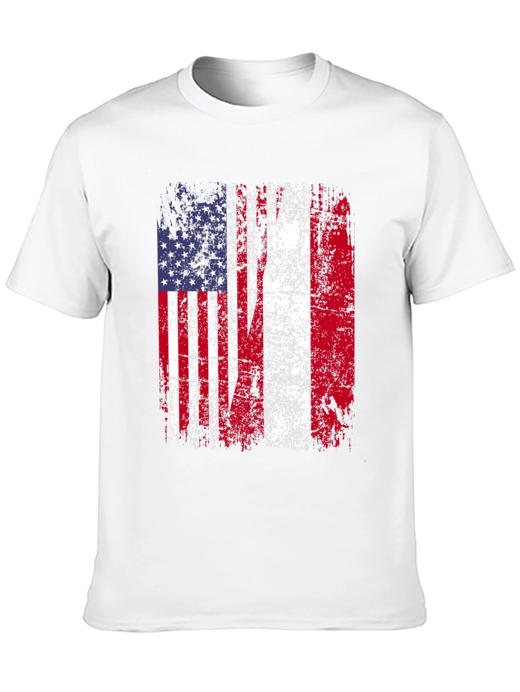 USA Flag Graphic T-Shirt - Patriotic American Pride