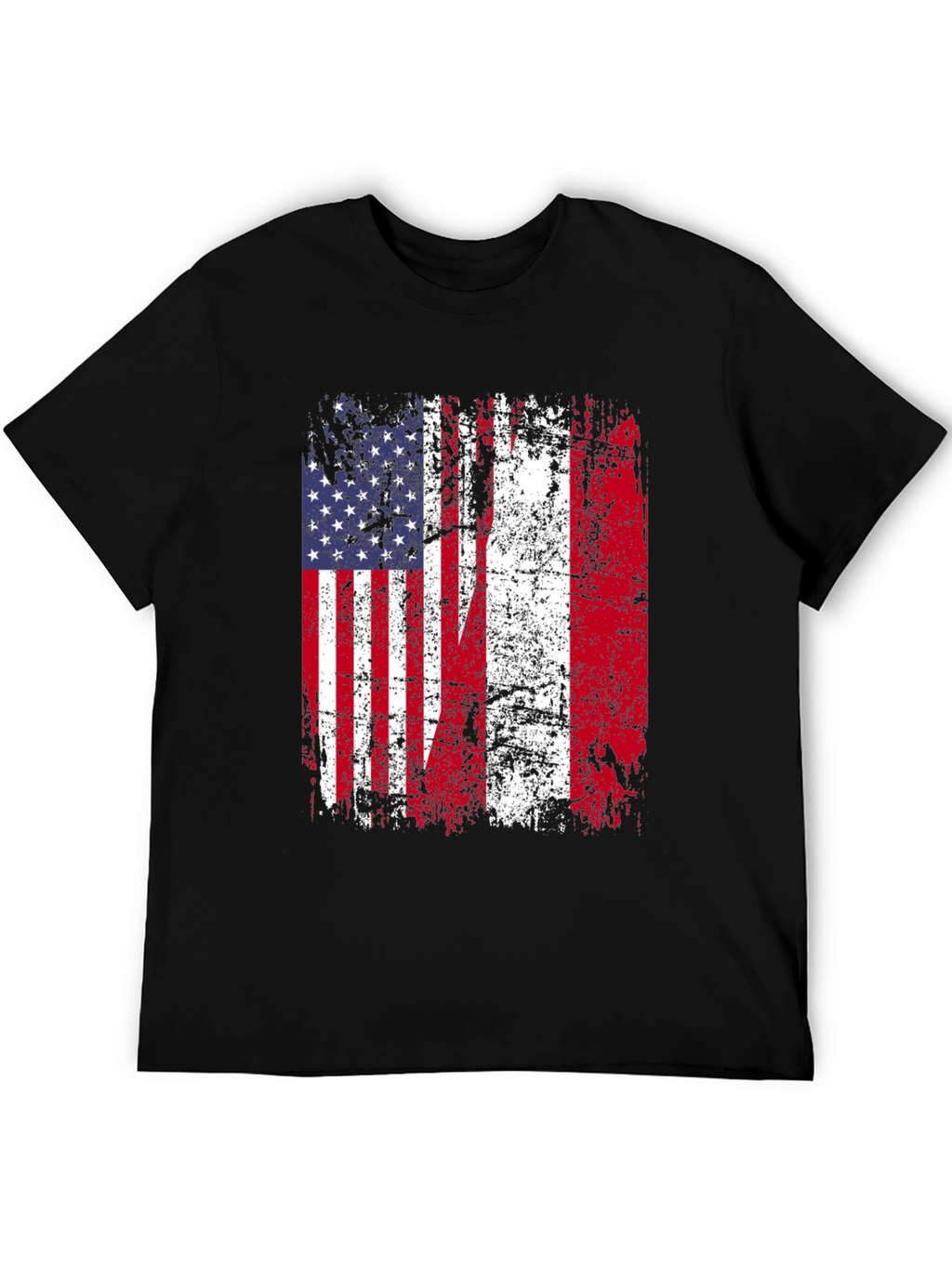 USA Flag Graphic T-Shirt - Patriotic American Pride