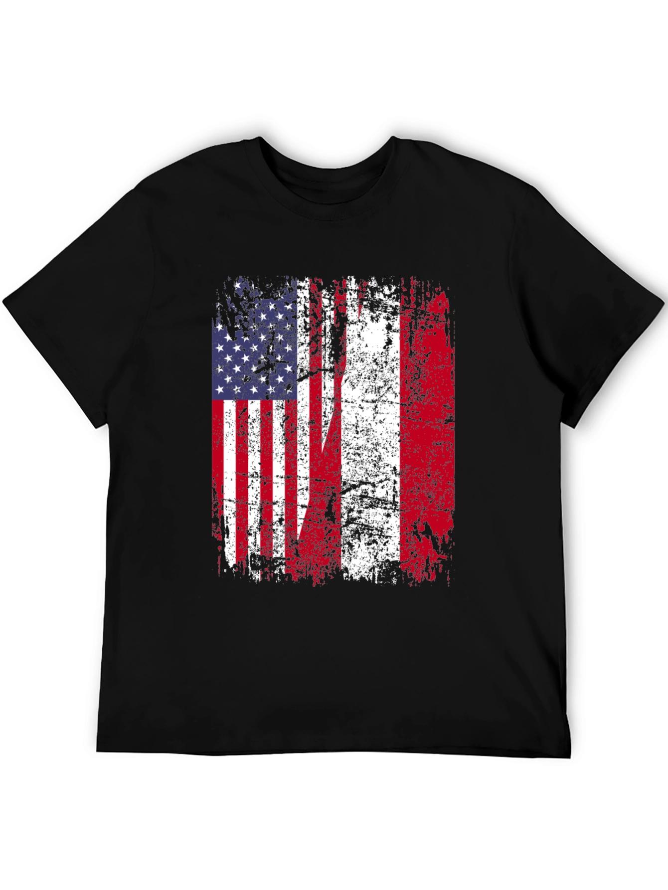 USA Flag Graphic T-Shirt - Patriotic American Pride