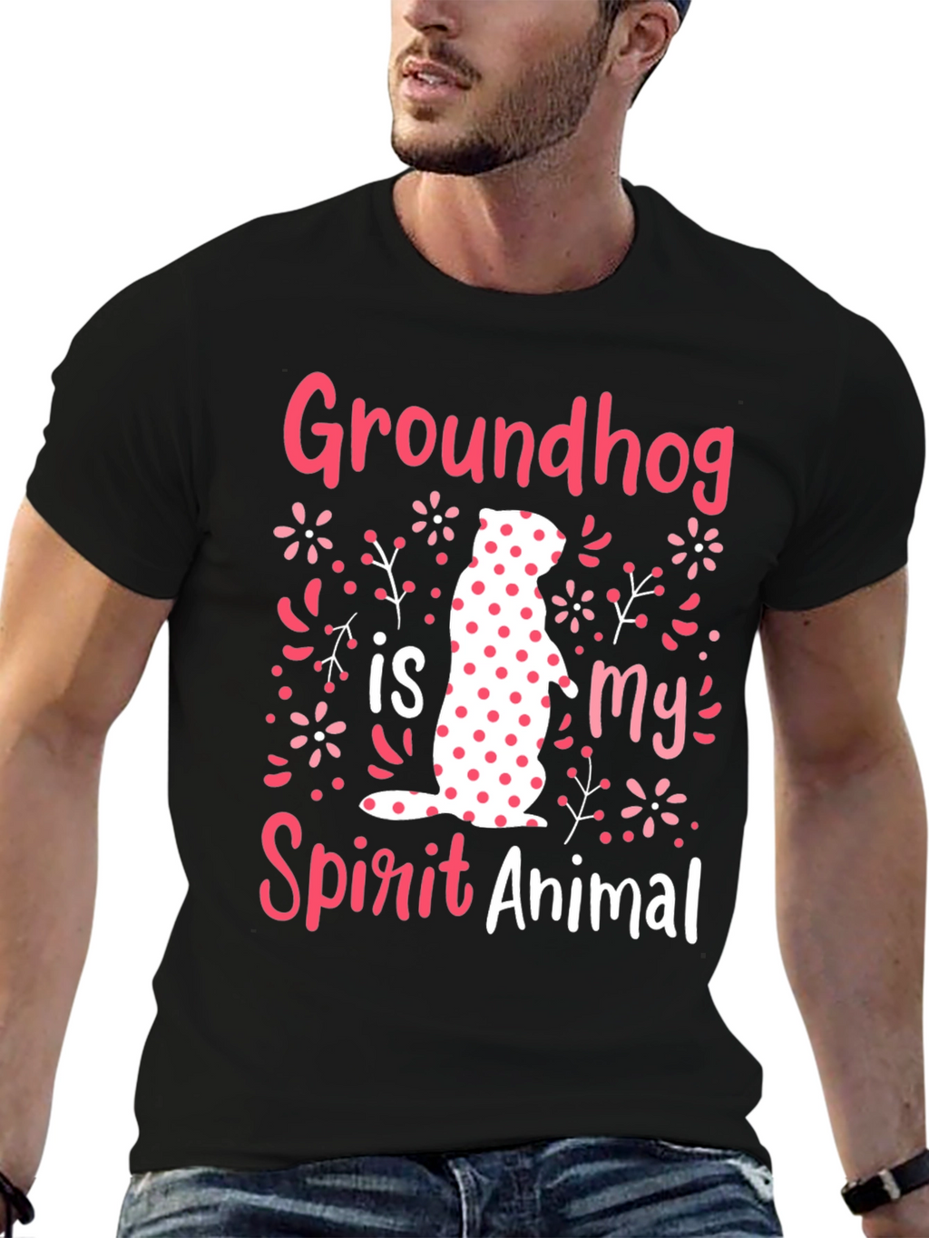 Groundhog Spirit Animal T-Shirt