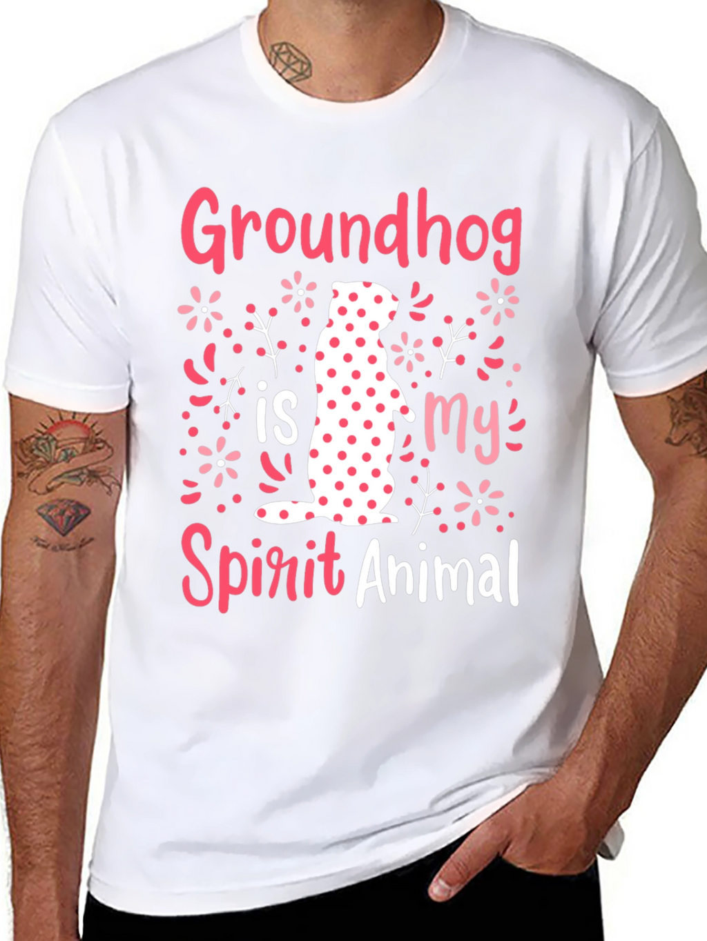 Groundhog Spirit Animal T-Shirt