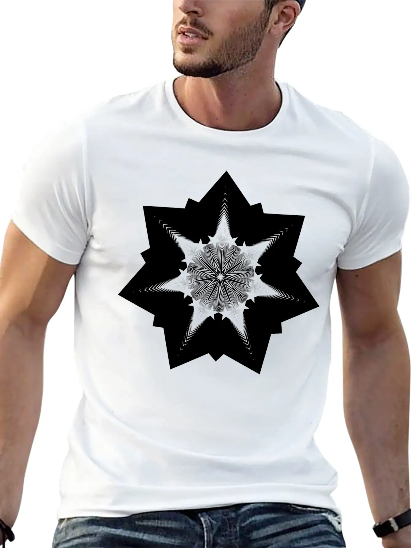 5D Star 2 Breathable Graphic T-Shirt – Perfect For Casual Days