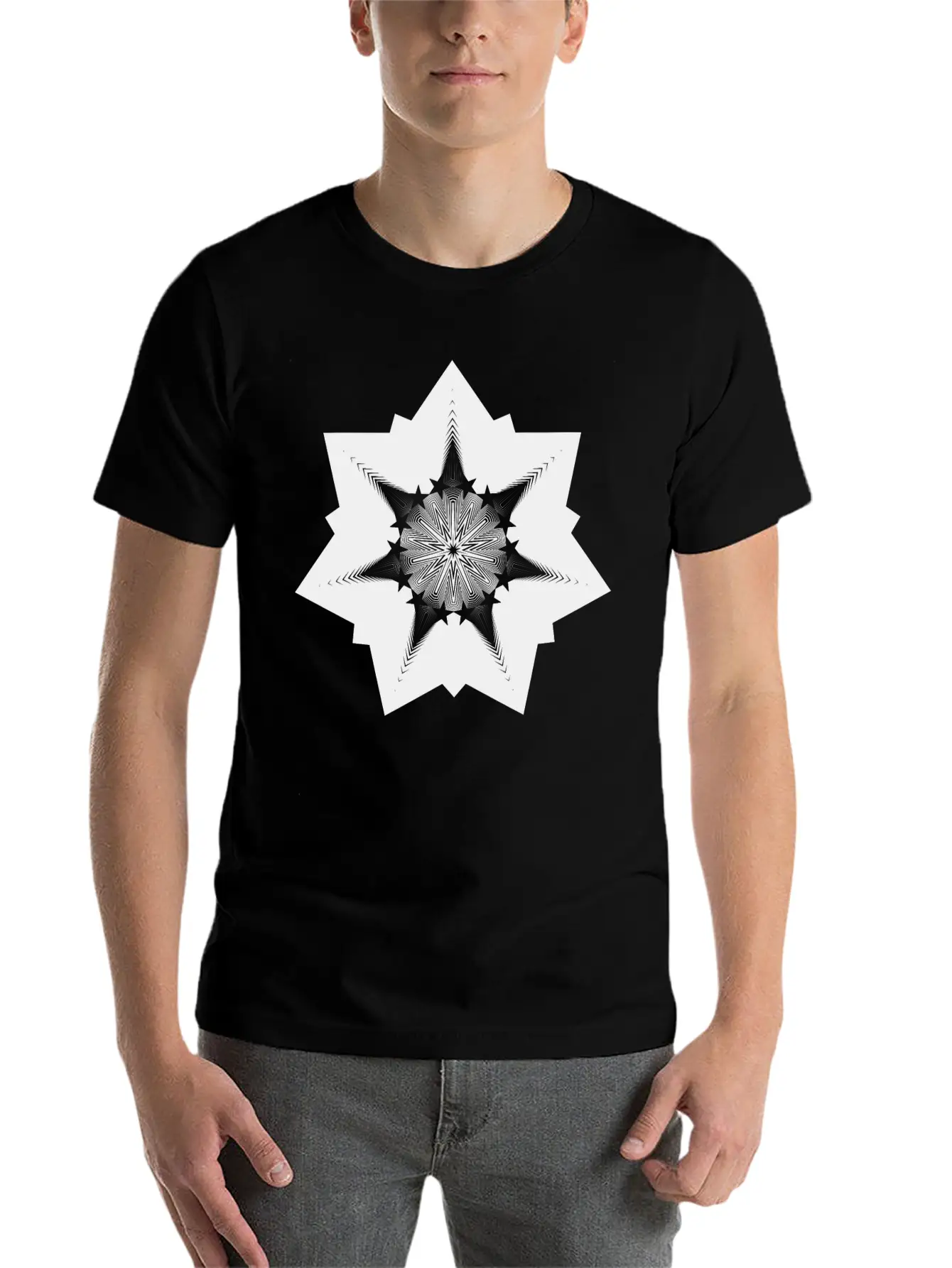 5D Star 2 Breathable Graphic T-Shirt – Perfect For Casual Days