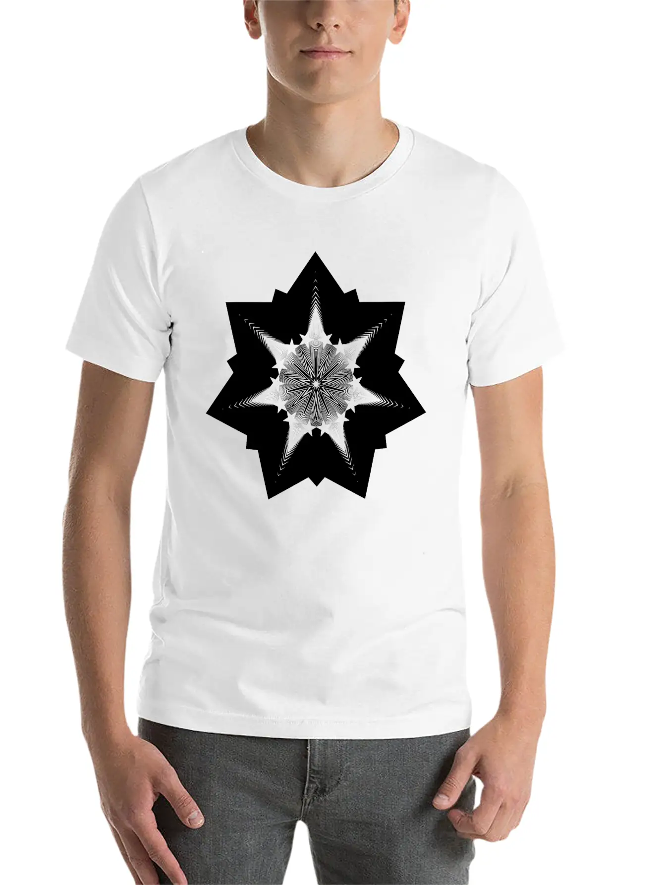 5D Star 2 Breathable Graphic T-Shirt – Perfect For Casual Days