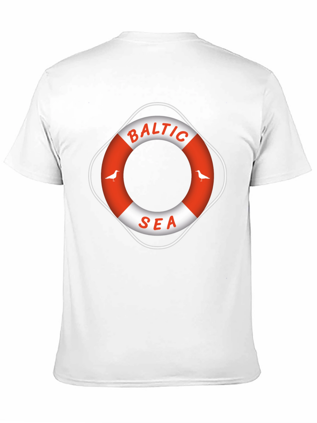 Baltic Sea Graphic T-Shirt - Nautical Design