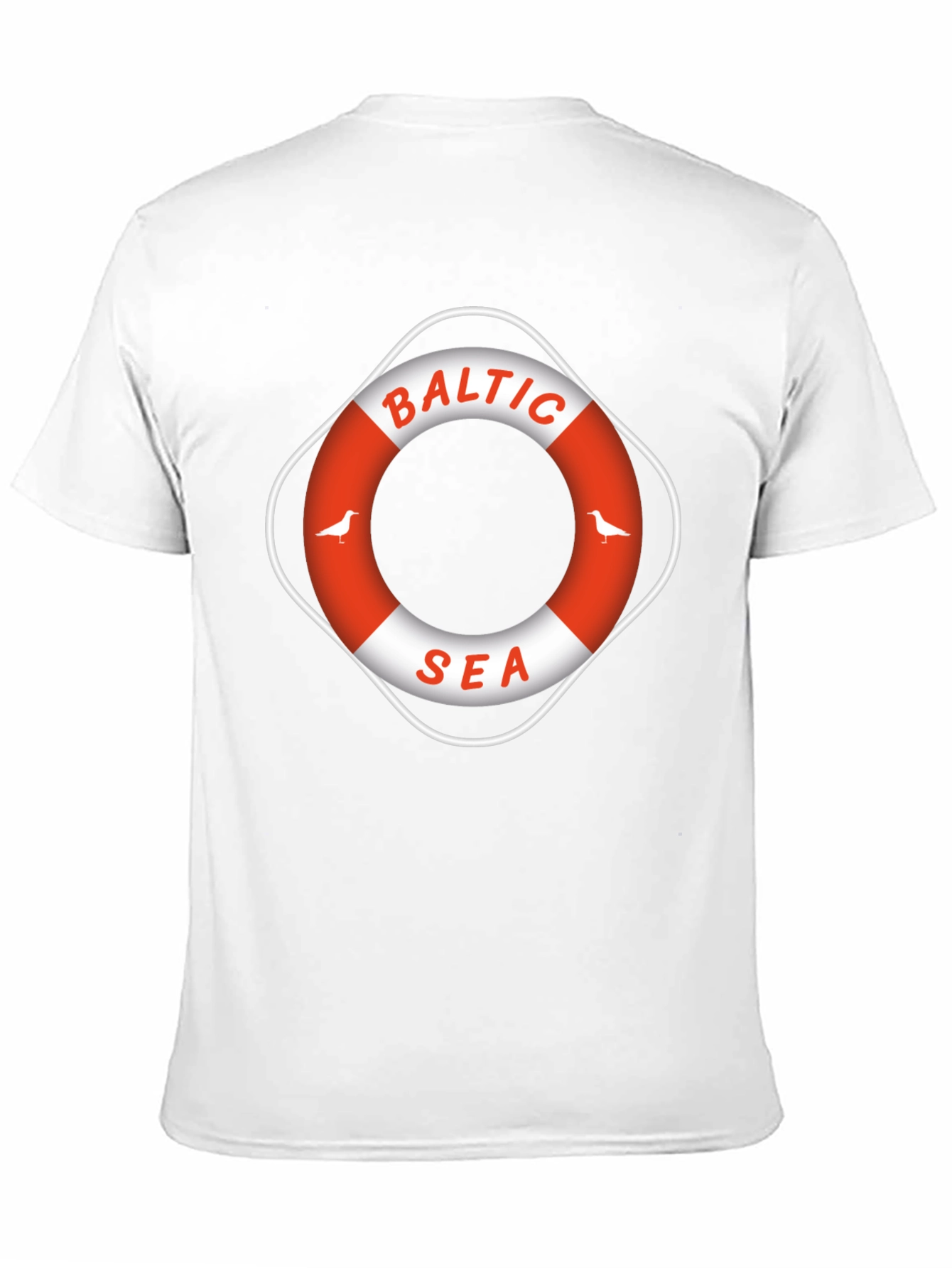 Baltic Sea Graphic T-Shirt - Nautical Design