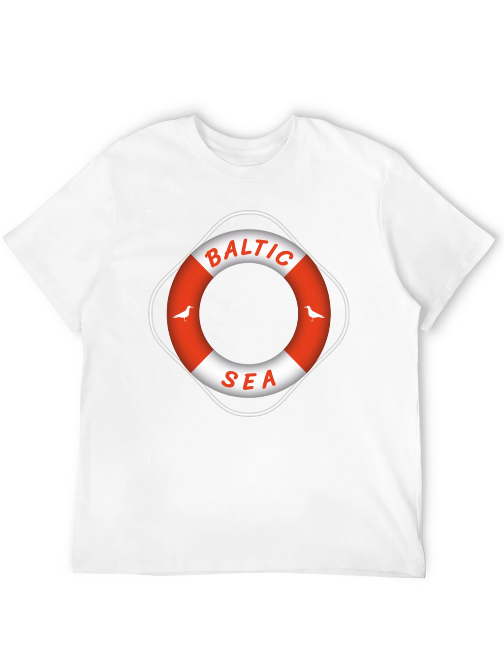 Baltic Sea Graphic T-Shirt - Nautical Design