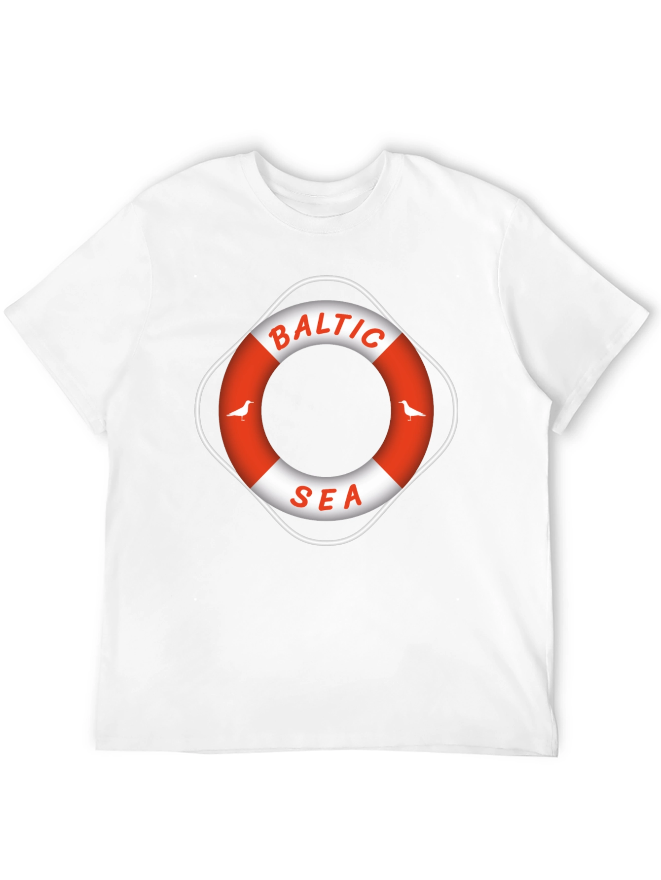 Baltic Sea Graphic T-Shirt - Nautical Design