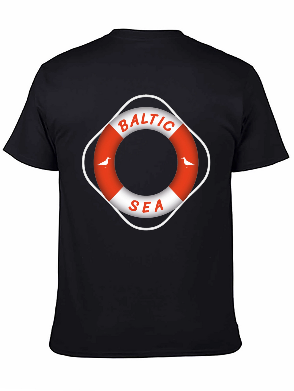 Baltic Sea Graphic T-Shirt - Nautical Design