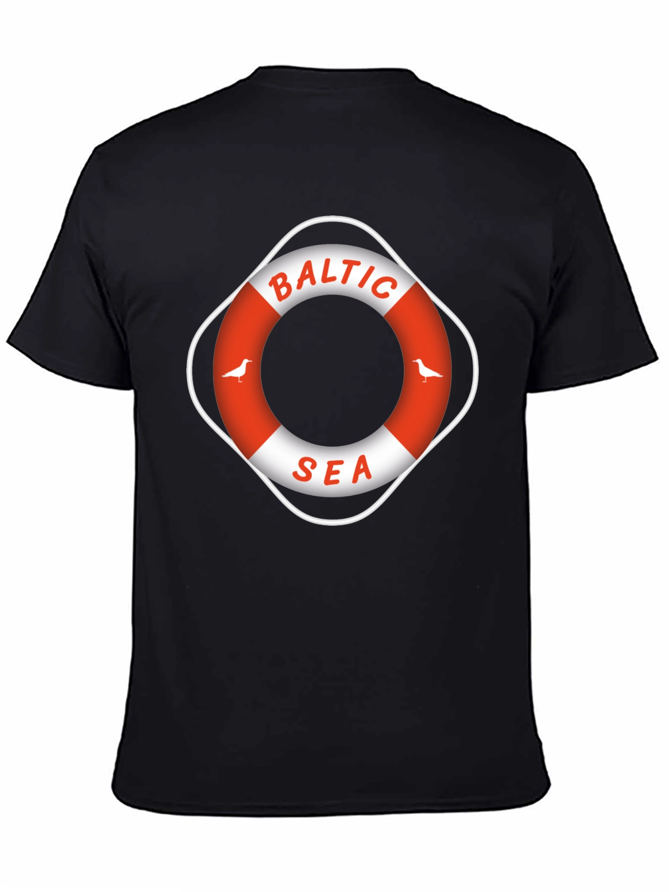 Baltic Sea Graphic T-Shirt - Nautical Design