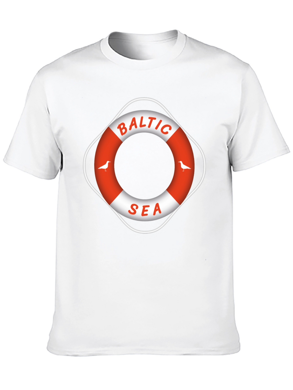 Baltic Sea Graphic T-Shirt - Nautical Design