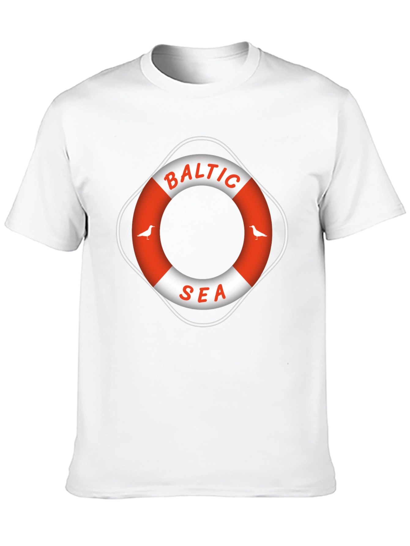 Baltic Sea Graphic T-Shirt - Nautical Design