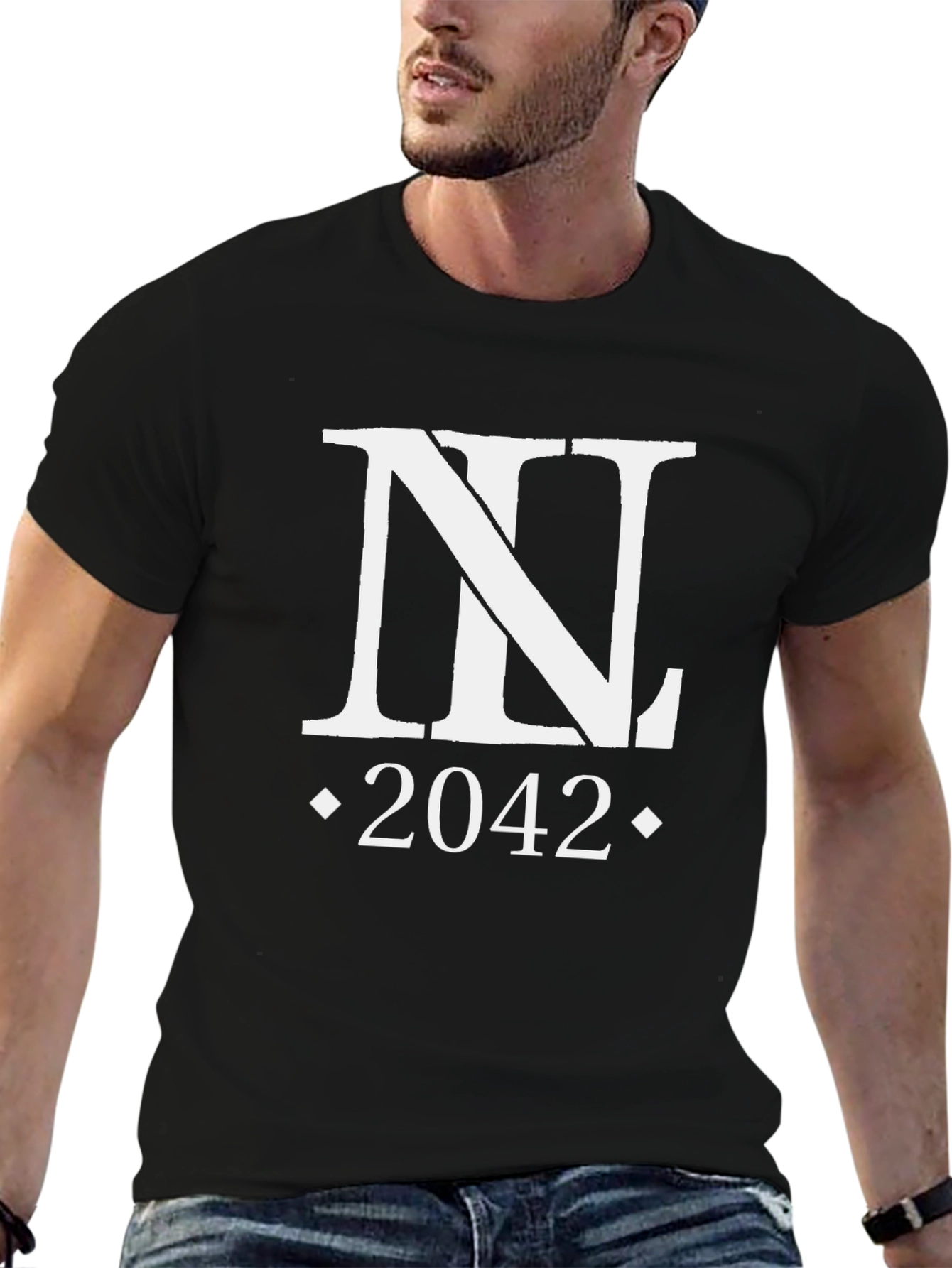 NL 2042 Graphic Tee - Bold Statement T-Shirt
