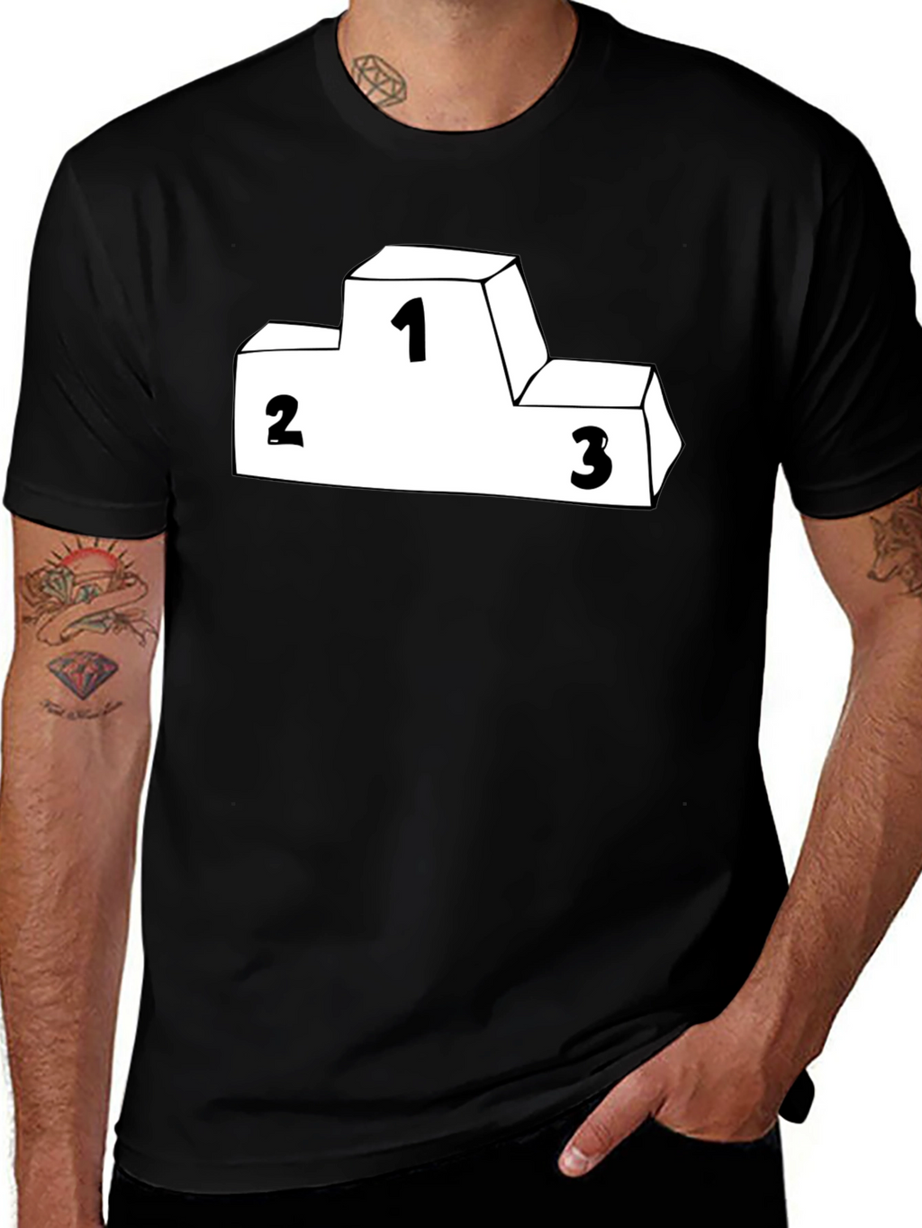 Winners Podium Graphic T-Shirt